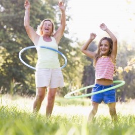 hula hooping